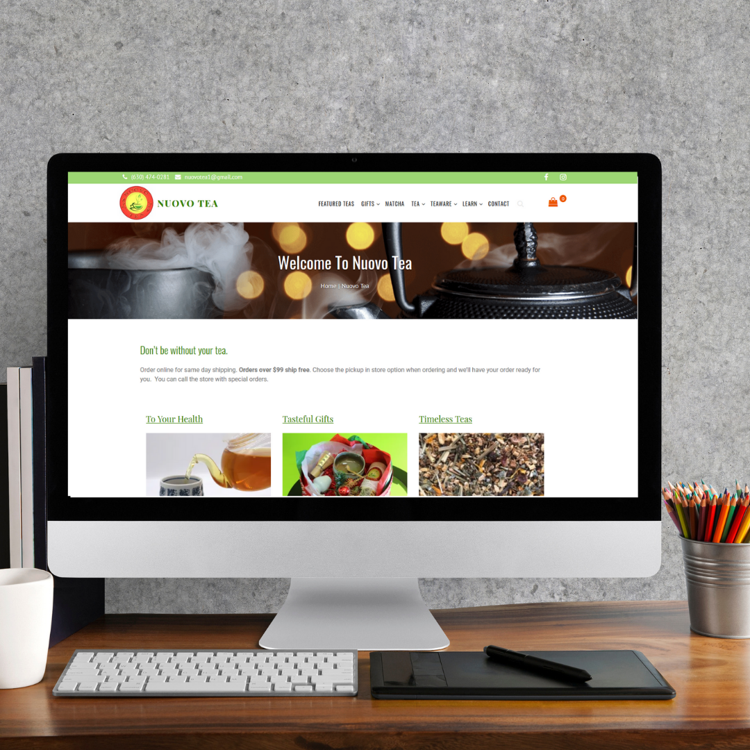 Marketing & Web Development for Tea Store