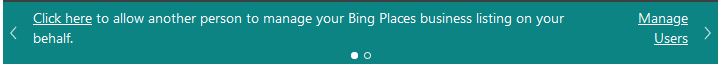 Adding Users to Bing Places