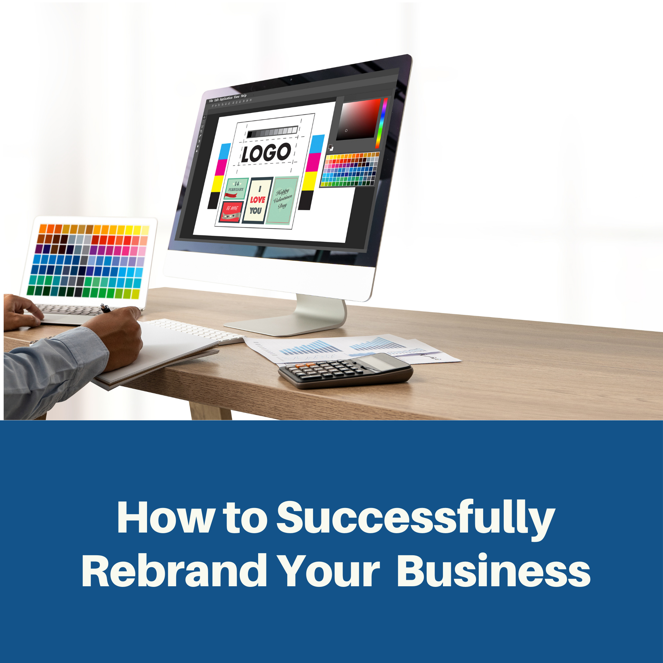 rebranding on computer